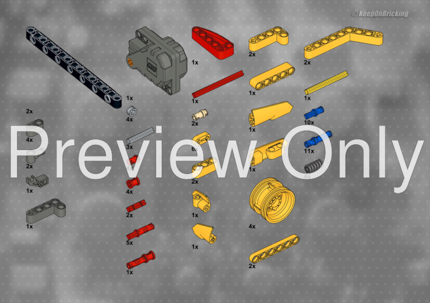 LEGO MOC-225723 42199 Dragster by Keep On Bricking | Rebrickable