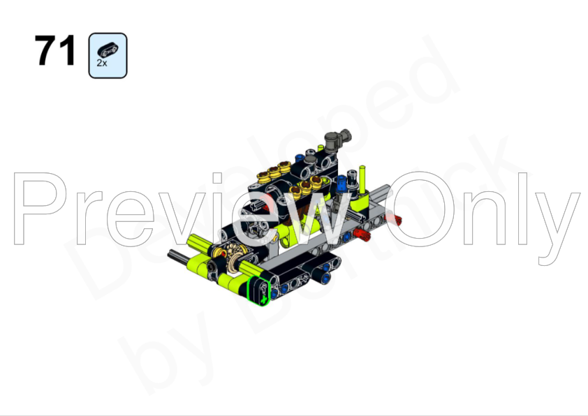 LEGO MOC 42161 Formula One car by Bortnick | Rebrickable - Build