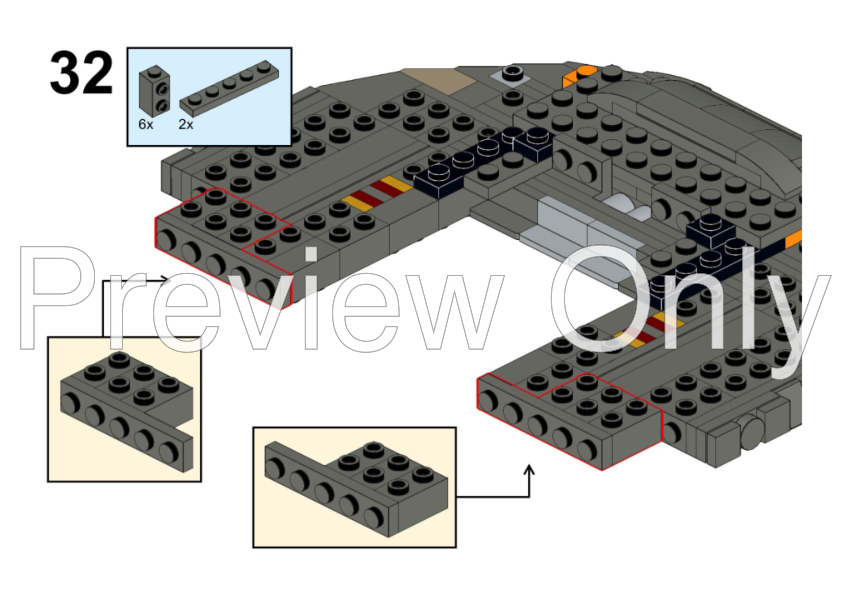 LEGO MOC-226249 Enterprise (NX-01) Midi Scale — Star Trek