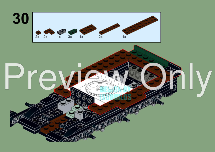 LEGO MOC-227668 T-72M2 Moderna by Isubuilds | Rebrickable - Build with LEGO