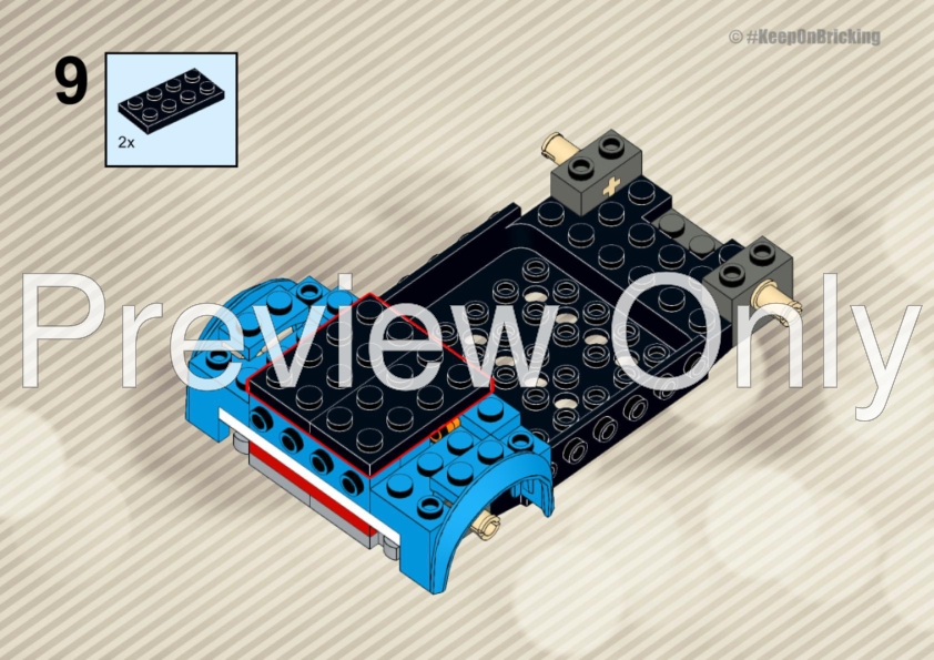 LEGO MOC 77238 Gi Ghini Coupe by Keep On Bricking | Rebrickable