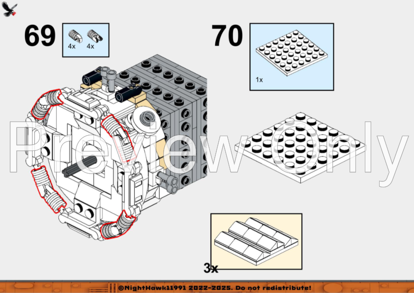 LEGO MOC-228993 7K-LOK (1:35) by NightHawk11991 | Rebrickable