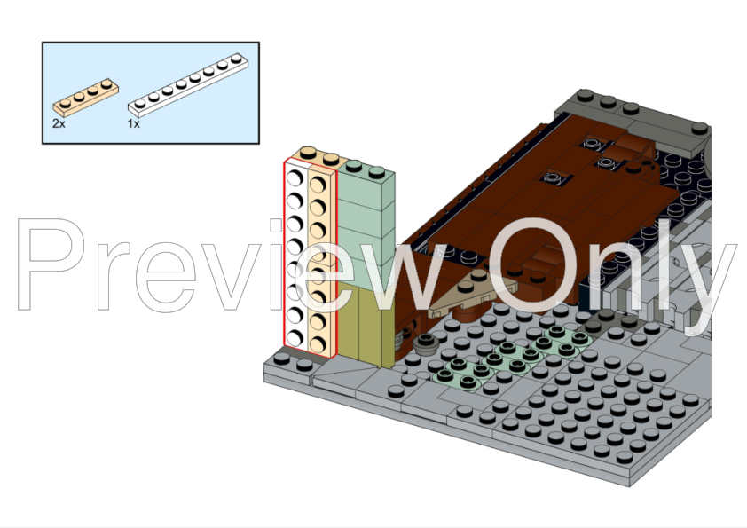 LEGO MOC Restaurant la Fleur by CreatorExpert | Rebrickable - Build ...