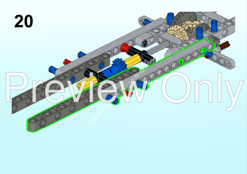 LEGO MOC-229883 42210 Back to the Future Delorean by Mr.Platinum