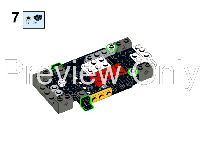 LEGO MOC 77239 Koenigsegg Jesko Absolut by KMPMOCS | Rebrickable