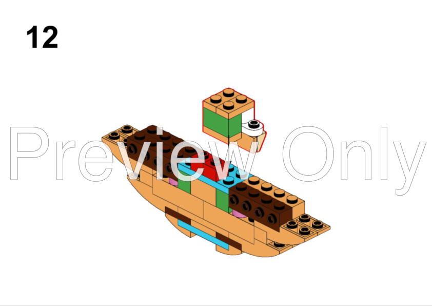 LEGO MOC 31166 - Millennium Horse by stanisi | Rebrickable - Build