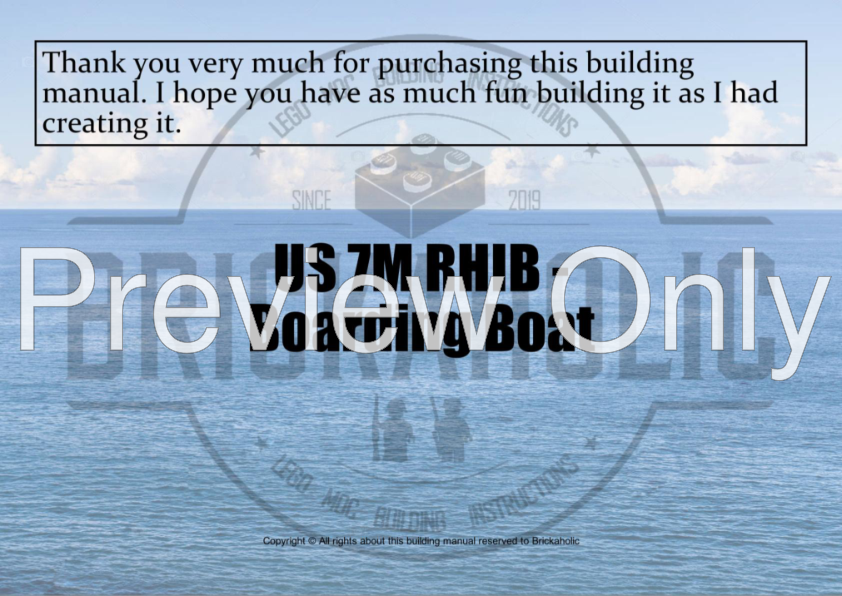 LEGO MOC US 7M RHIB Boarding Boat by Darcanj - Brickaholic ...