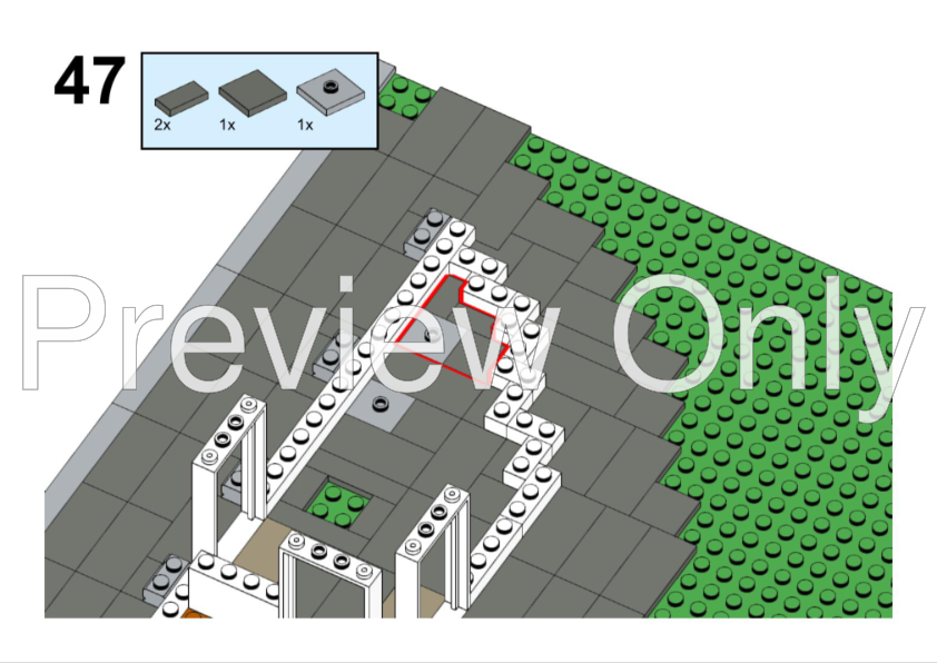 LEGO MOC Big Modular House with multiple Shops & Apartments by ...