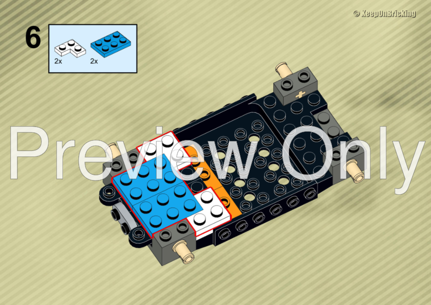 LEGO MOC 77238 Street Speed by Keep On Bricking | Rebrickable