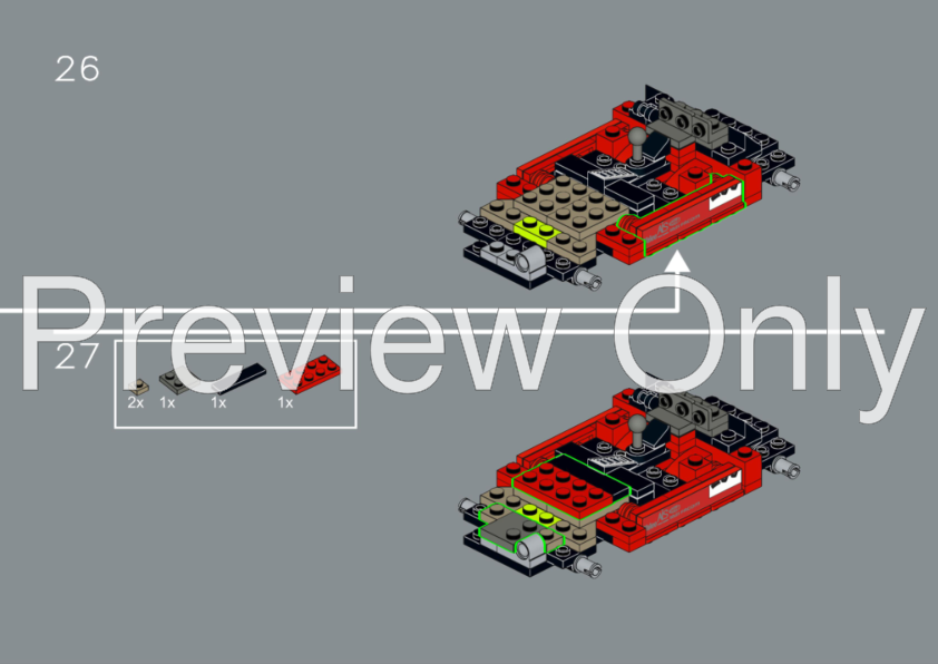 LEGO MOC Citroën ZX Rallye raid Evo 4 1994 by SFH_Bricks