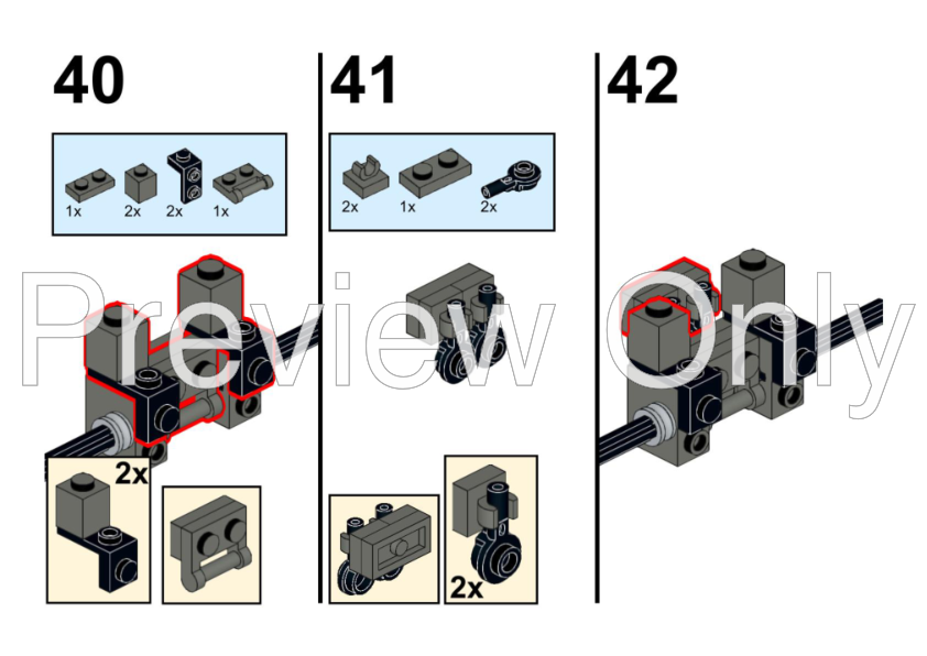 LEGO MOC SD KFZ.251 Halftrack by BespokeLegoDesigns | Rebrickable