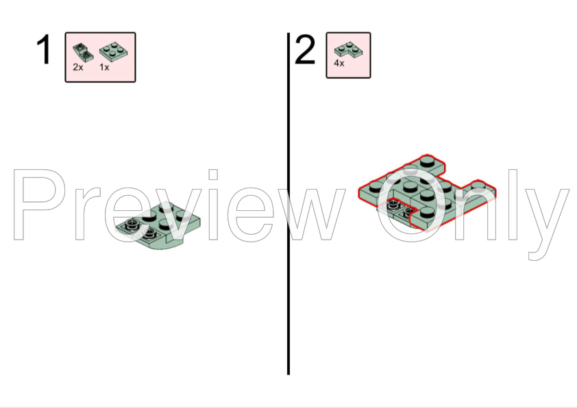 LEGO MOC Bulbasaur Poke Brickheadz by Hexa-Gear Rebrickable