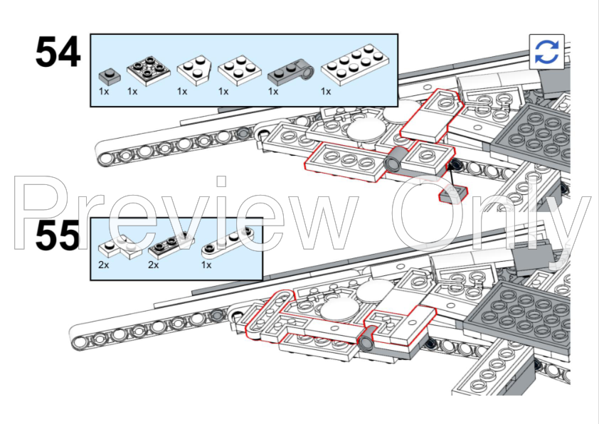 LEGO MOC-234104 Cathay PACIFIC Airbus A350-1000 by