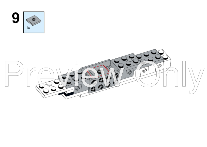 LEGO MOC234626 Luminara Unduli's Delta 7B Starfighter by JRBricks22