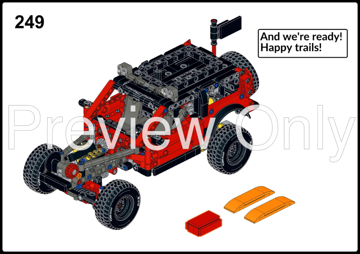 LEGO MOC-234993 42213 Off-road Special by Løøse | Rebrickable