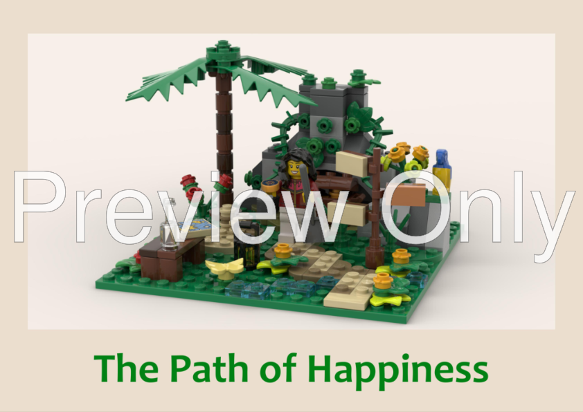 Lego Path LEGO MOC-235608 The Path of Happiness by maik224 | Rebrickable - Build ...