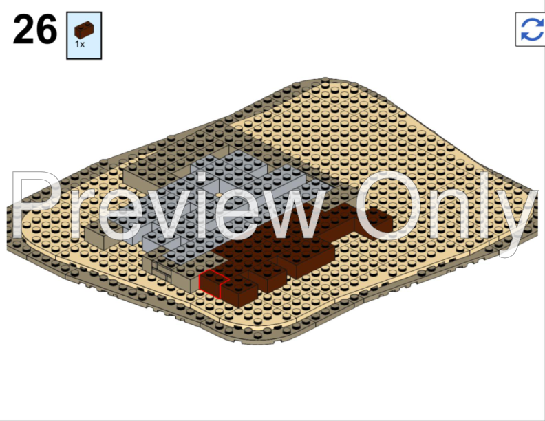 Lego Red Rocks LEGO MOC-235789 Red Rock Ranch by lux.bricks | Rebrickable - Build with ...