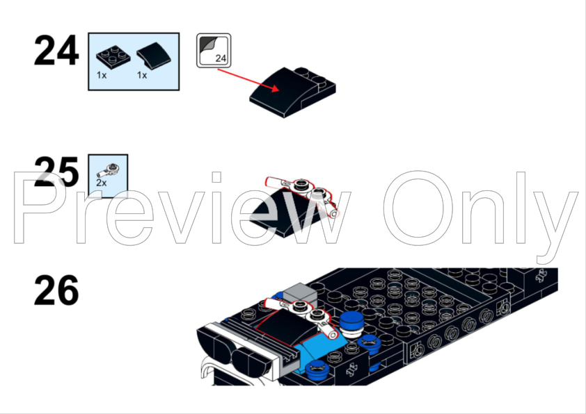 LEGO MOC BMW Z4 GT3 by Totti2888 | Rebrickable - Build with LEGO