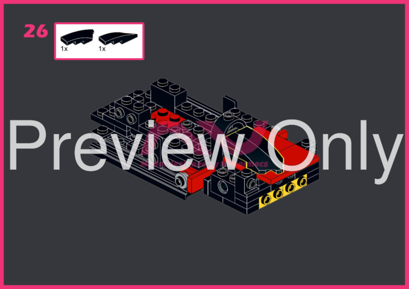 LEGO MOC-237691 Panoz LMP-1 Roadster (Leaders) by NV Carmocs