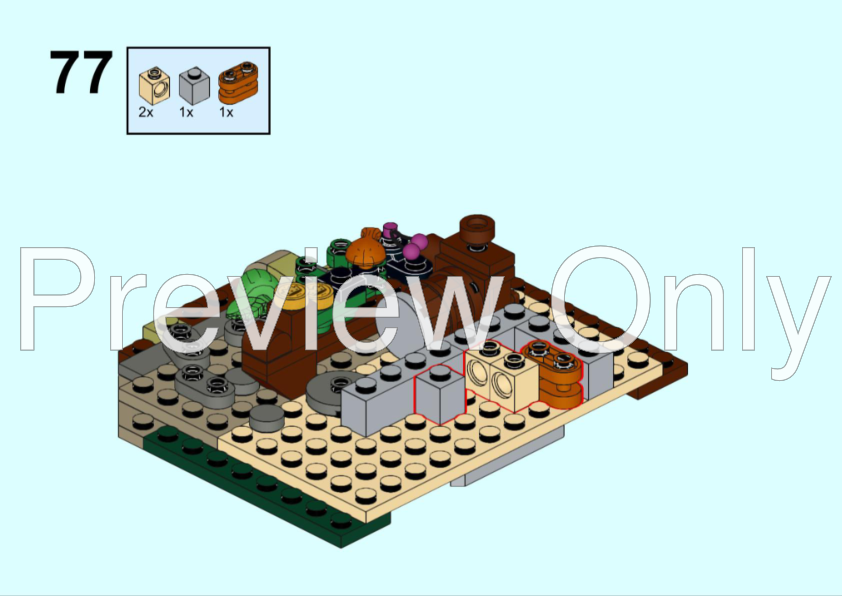 LEGO MOC-238053 Medieval Outpost - 31168 alternate (Medieval Horse ...