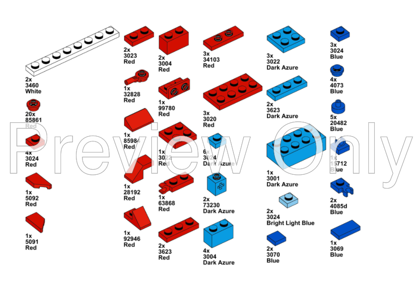 LEGO MOC-238365 76922 Porsche 917K & Flachbau 911 by KMPMOCS