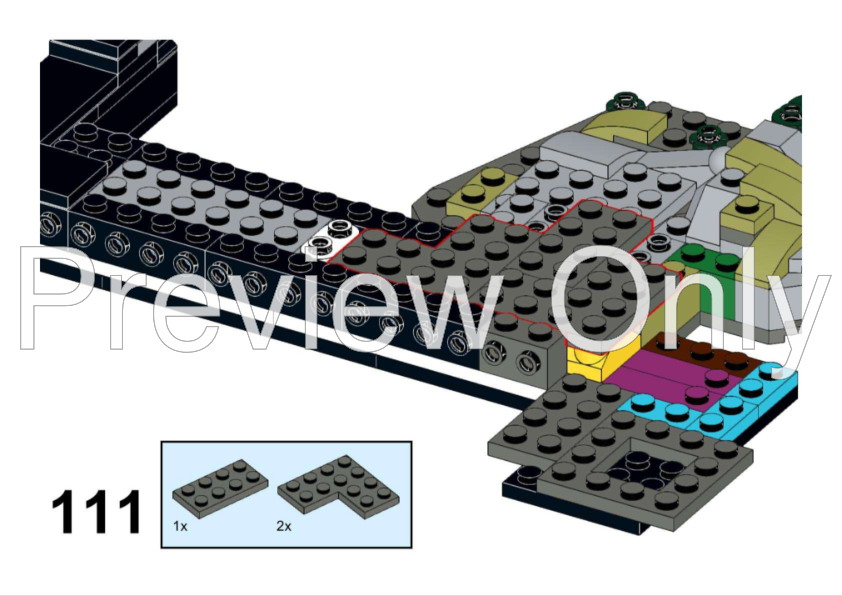 LEGO MOC Brachiosaurus fossil by MustacheMeneer | Rebrickable