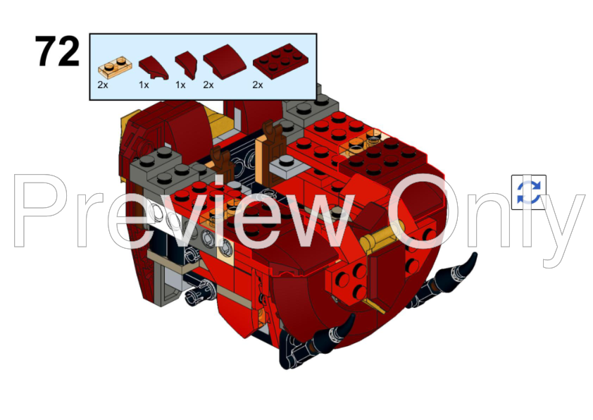 モハメドページ LEGO Technic 42218 MOD / Logset 8H GT harvester (No instructions