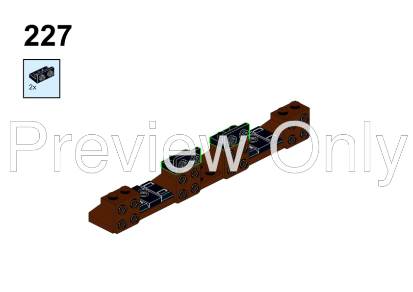 LEGO MOC-239500 Temple Bounty 71848 Remote Control by Green Yellow