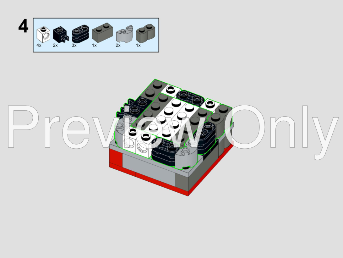 LEGO MOC-240136 60462 Quad Remix Copter by crazy8ron | Rebrickable