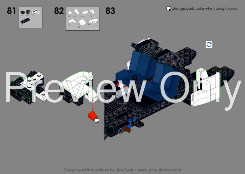 MOKAページ LEGO MOC-240335 Lancia Rally 037 by Pingubricks | Rebrickable