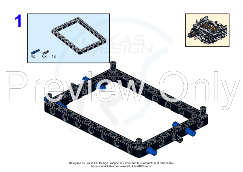 専用ページ LEGO MOC-240475 Ferrar* Hypercar 499P 2025 Edition car no. 51 1:8
