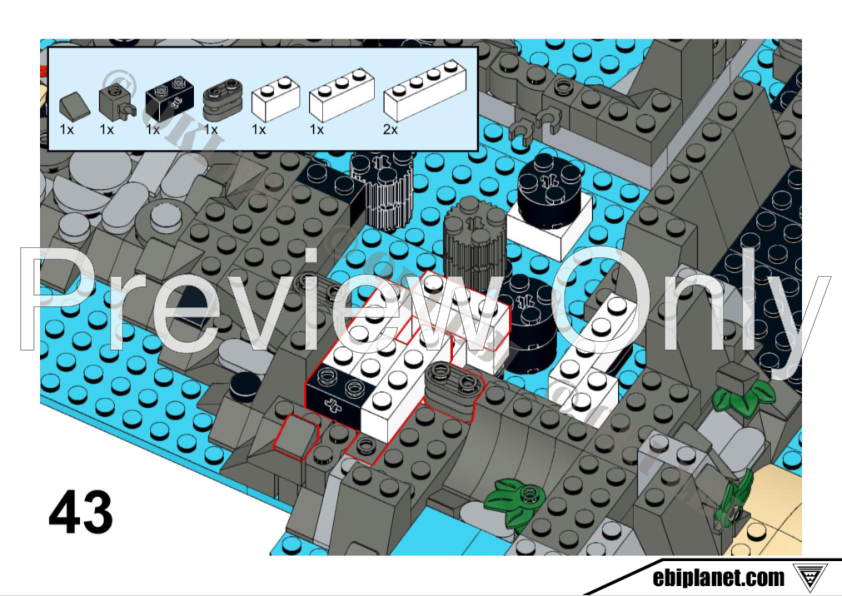 LEGO MOC-241452 Alt - 10320 Eldorado Fortress - DEFENSE TOWER by