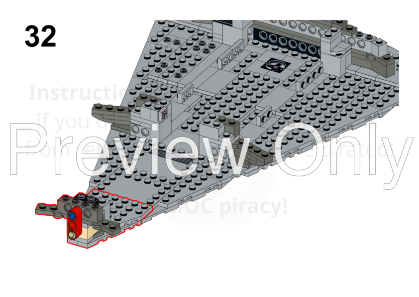 LEGO MOC-245229 75055 Imperial StarDestroyer Ultimate Playset MOD