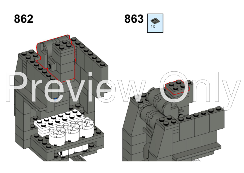 【最終】ナーチャー　アウフヘーベン LEGO MOC-248152 Republic HAVw A6 Juggernaut/Turbo Tank Minifigure