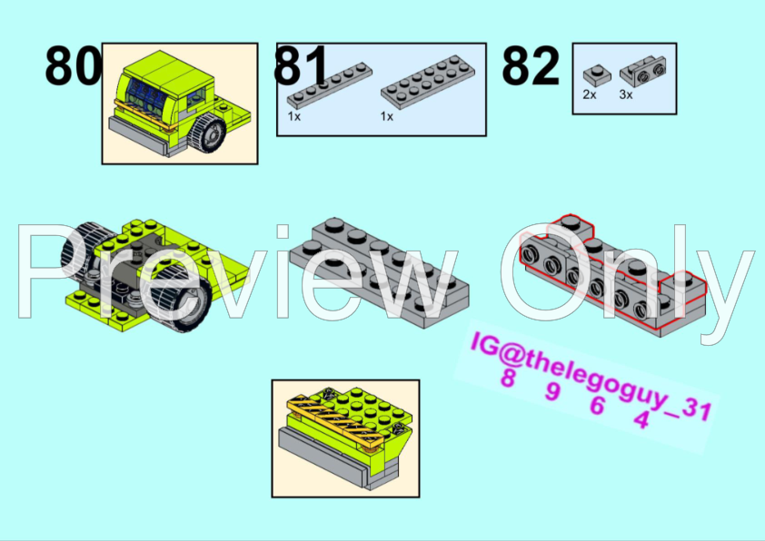 LEGO MOC-248743 TF-006A Transformers Devastator (G1 color) by
