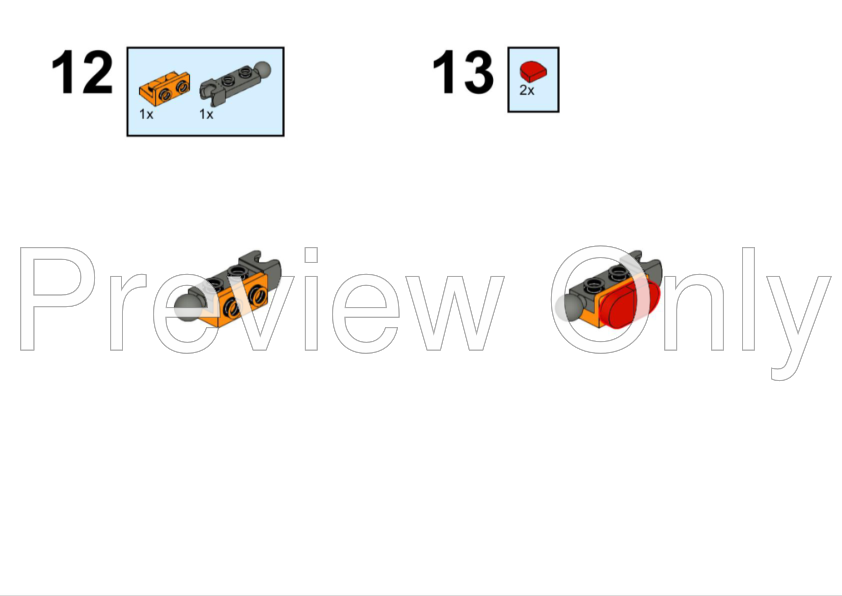 LEGO MOC-248837 Kai's Powered Dragon Mode x3 v1.0 by Mechalaro