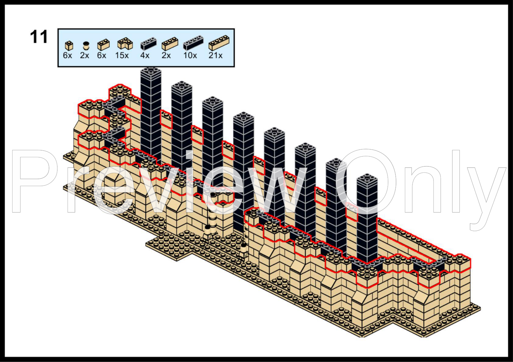 LEGO MOC Game of Thrones - Iron Bank by SpiderTom89 | Rebrickable - Build  with LEGO