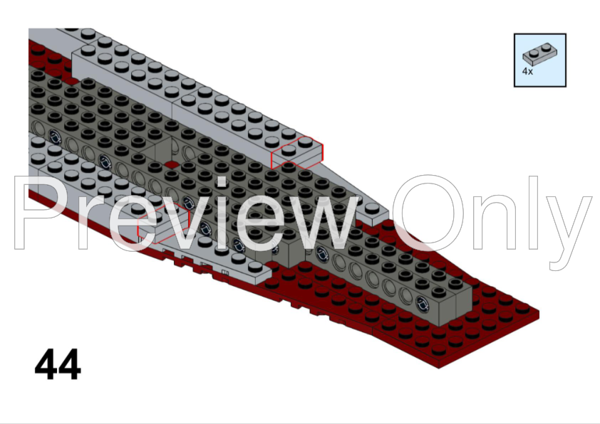 LEGO MOC-250462 French battleship Richelieu by skip_mooshroom ...