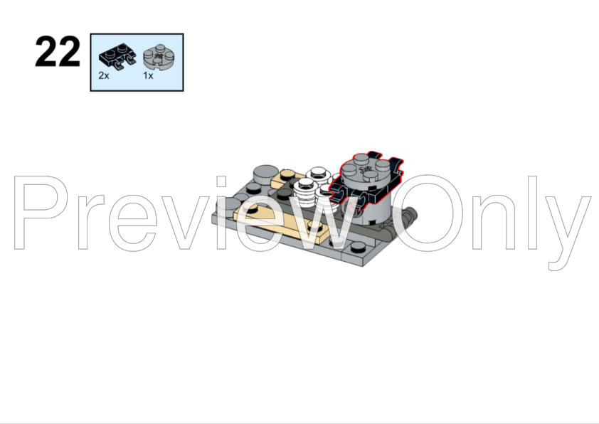 LEGO MOC-250813 Imperial LAAT/i Gunship Midi Scale - Alternate