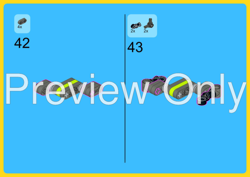 LEGO MOC NCS Spaceport Telehandler by Mobilox | Rebrickable