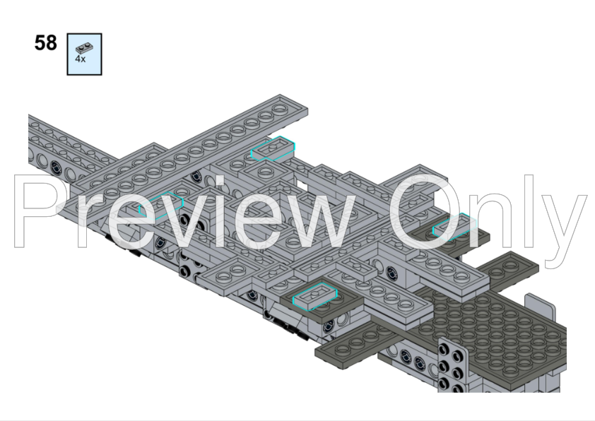 LEGO MOC-251268 Helldiver 2 Super Destroyer - Desk Size by