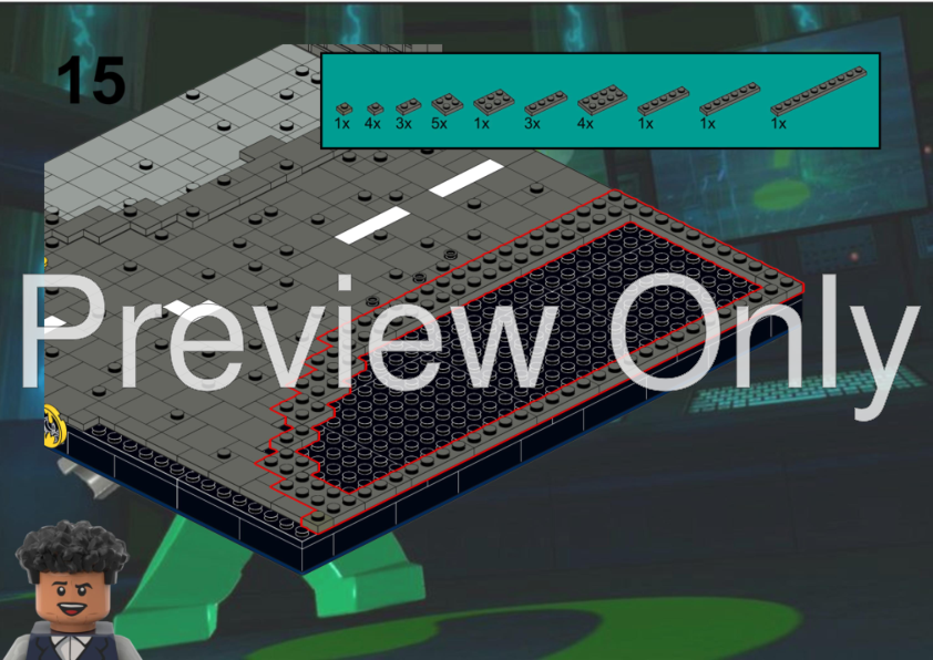 Lego Riddler Outline LEGO MOC-251372 The Riddler revenge by Txizu | Rebrickable - Build with ...