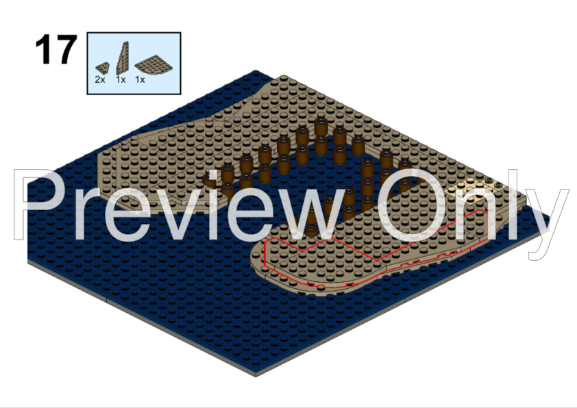 LEGO MOC-252277 Boathouse by Polokot | Rebrickable - Build with LEGO