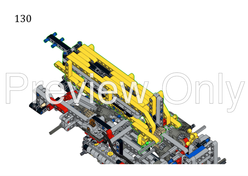 LEGO MOC-252372 Telescopic Handler (8258 Alternate) by