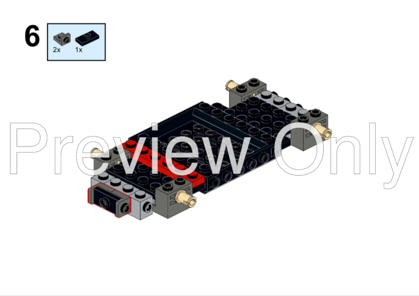 LEGO MOC-252618 2026 Mobil 1 Optus Toyota GR Supra Supercar by