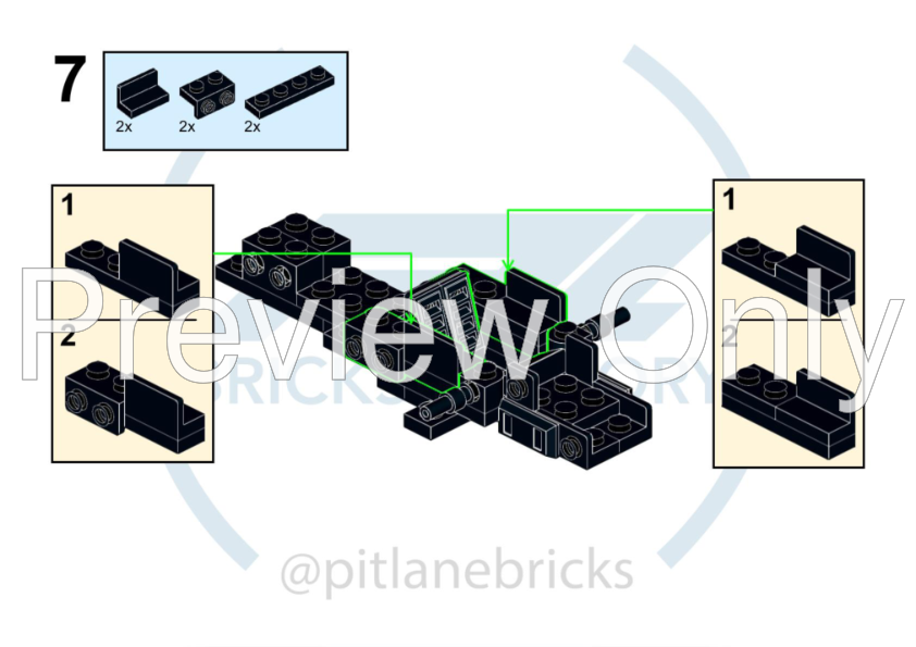 LEGO MOC-253008 F1 Haas VF-26 by Pit Lane Bricks Factory