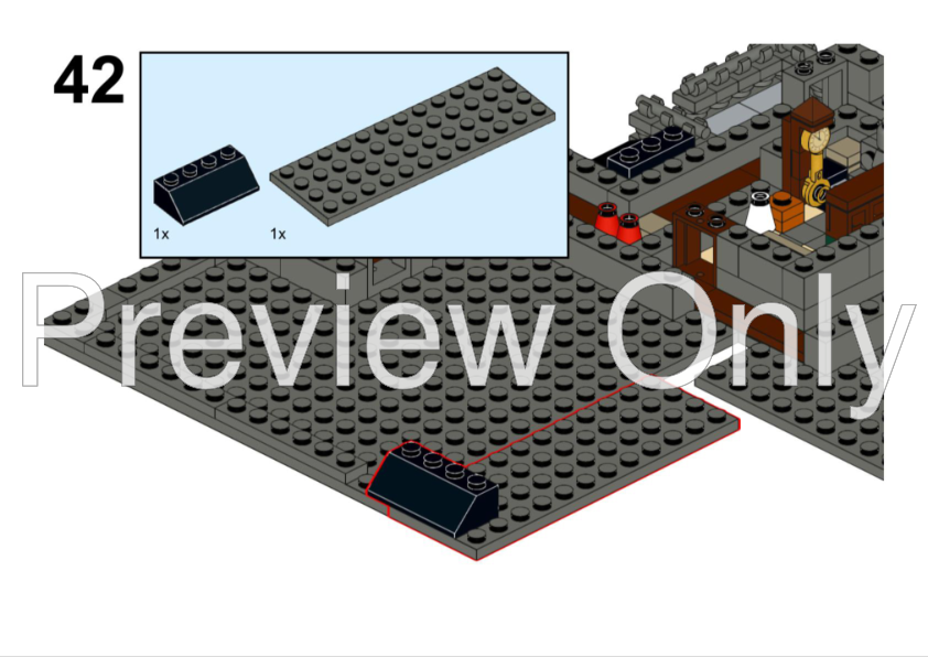Lego Re2 Rpd LEGO MOC-253143 The RPD (R.P.D. modular scale model, RE 2, 1998) by ...