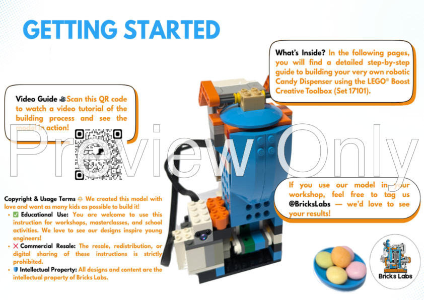 Lego Boost Instructions.pdf LEGO MOC-254251 Smart Candy Dispenser for LEGO® Boost Toolbox 17101 by ...