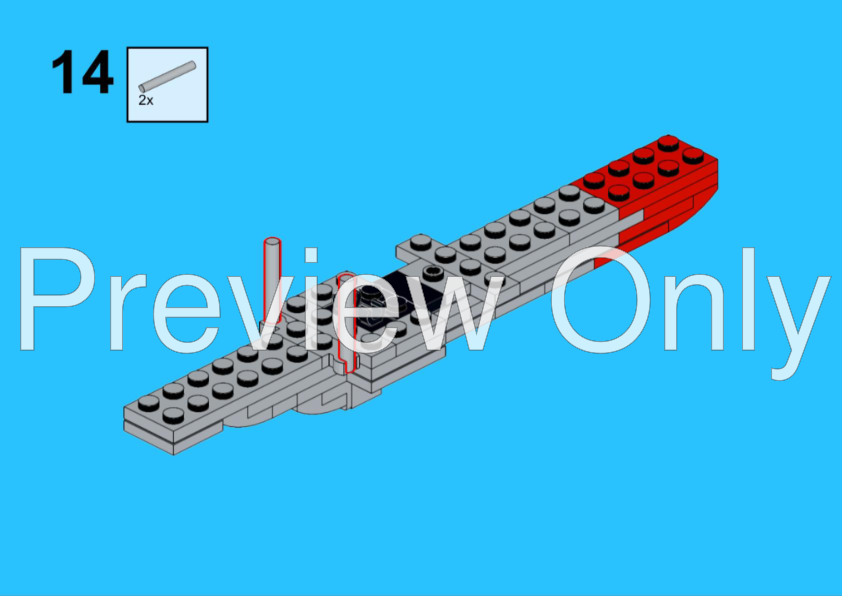 LEGO MOC-255483 P-51 Mustang - WW2 American Fighter Plane by Blueczarmo ...