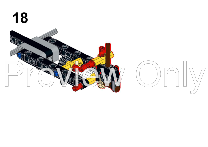 LEGO MOC-255599 42212 - Le Mans Crimson Apex by XaeroZKota